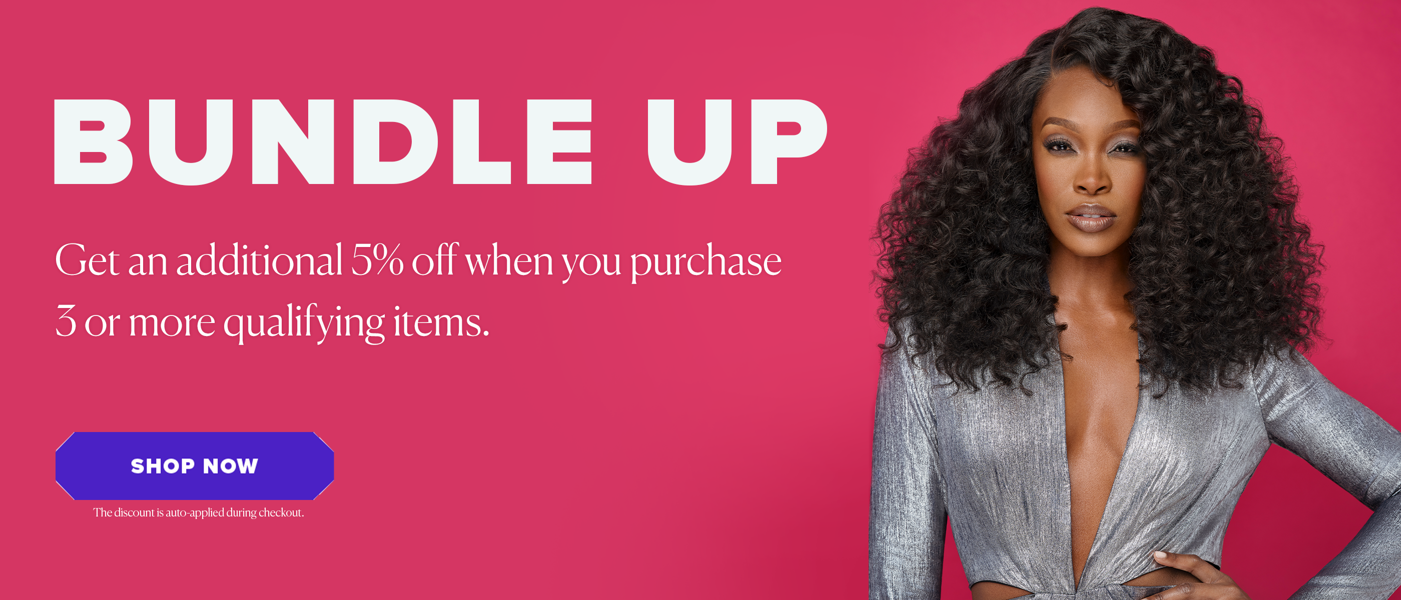 Get an additional 5% off when you purchase 3 or more qualifying items. 