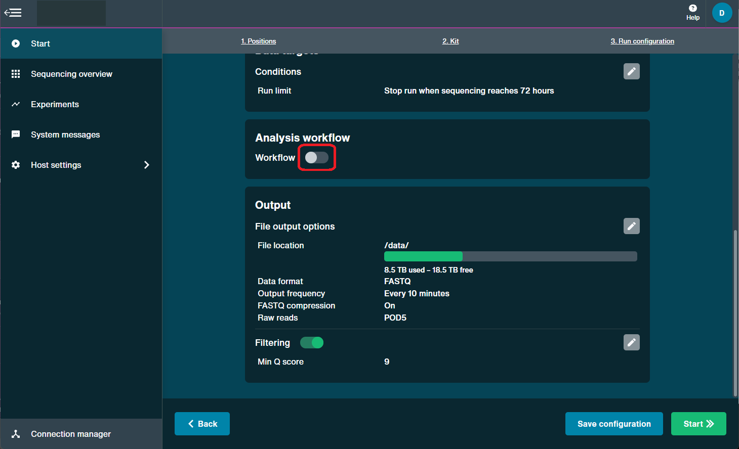 Analysis workflow 1