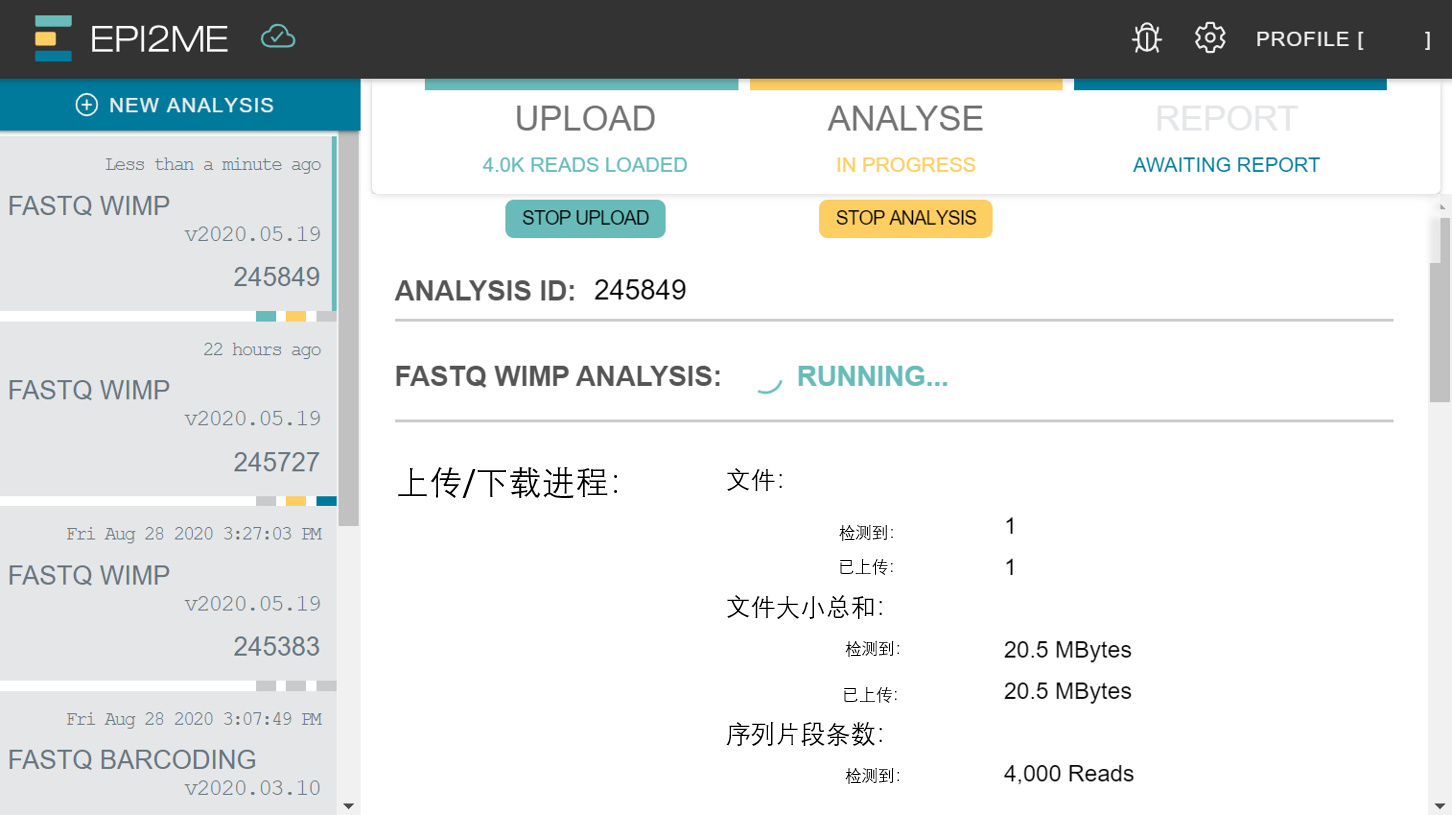 Analysis in progress CN