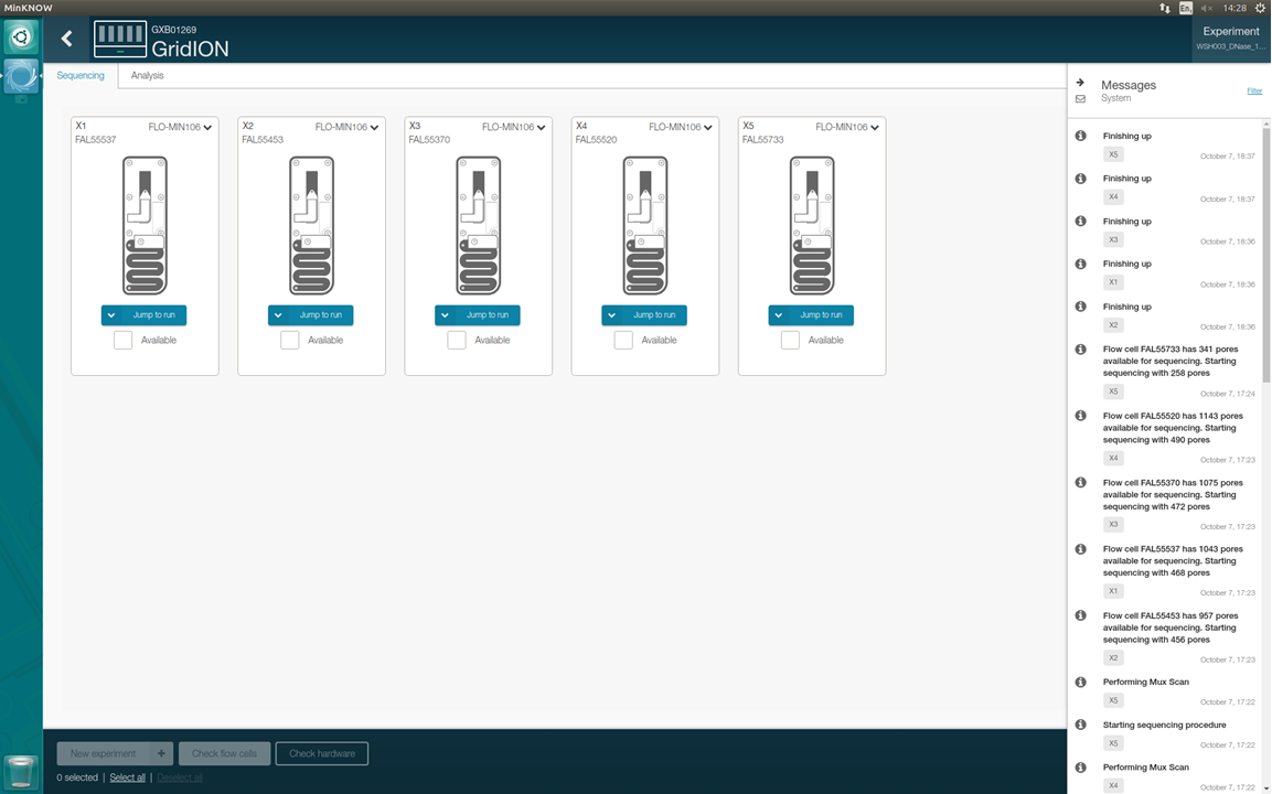 Homepage no experiment running 09 Oct 19