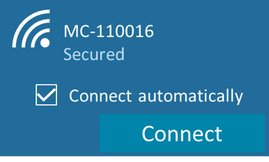 mc-110016 Wifi ID