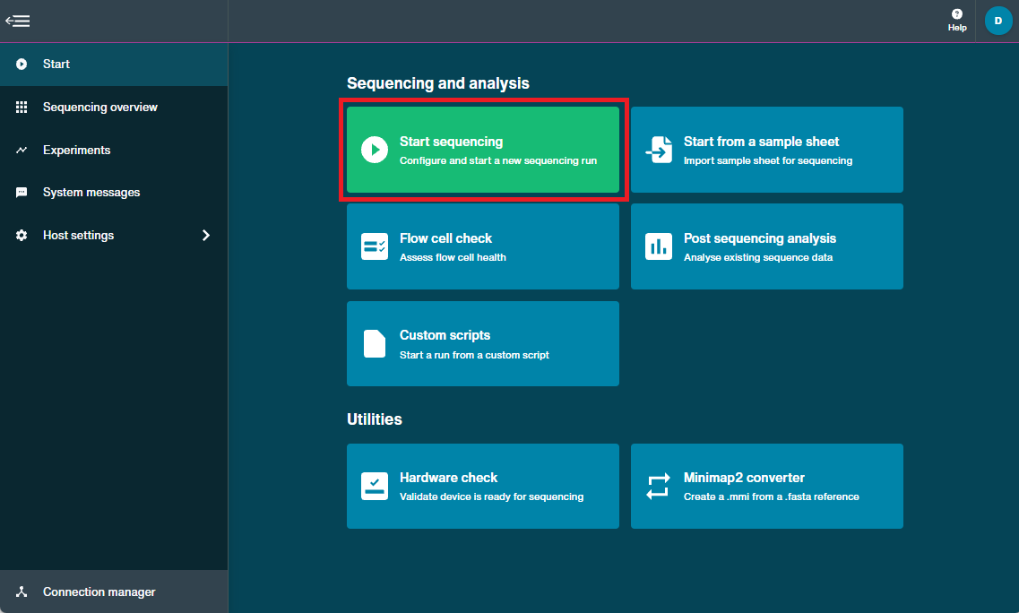 start page-start sequencing