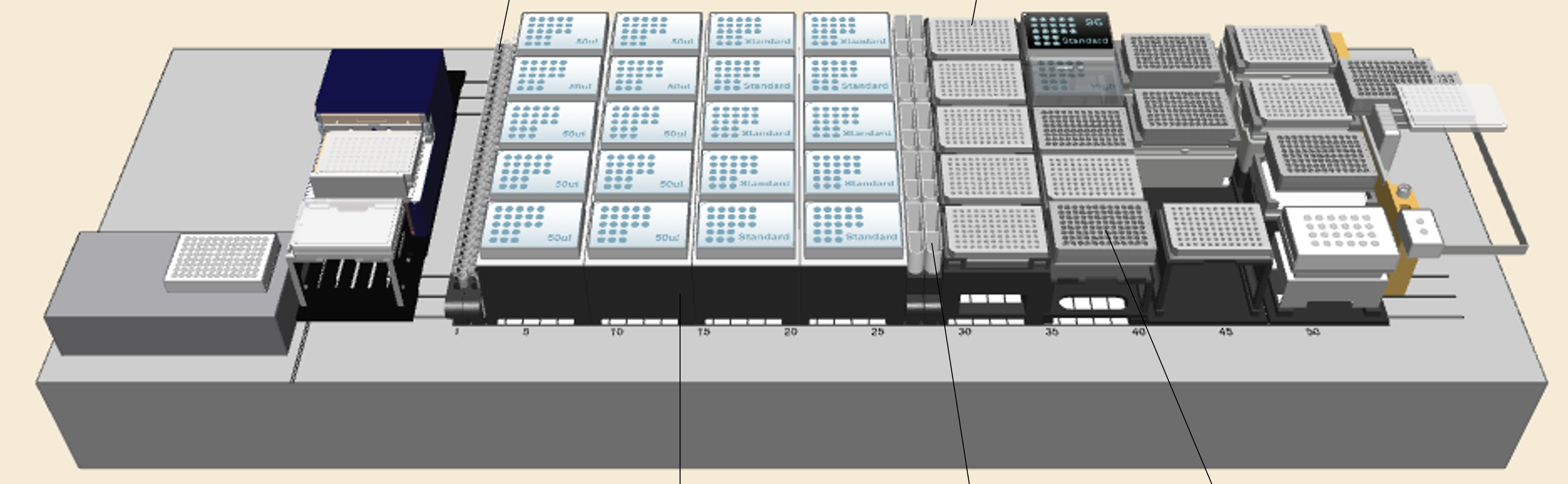 Final deck layout unlabelled