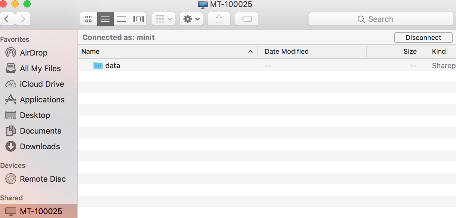 Mac data folder
