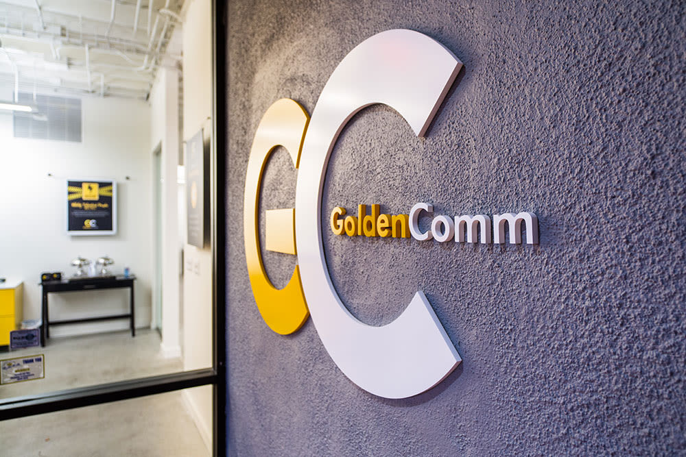 View of the GoldenComm office, credit to their Facebook page. 