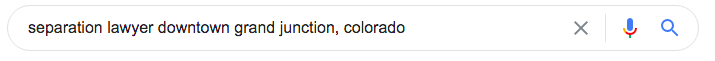 Seperation lawyer Google search