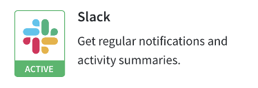 Slack icon feature