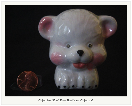 Significant object bear shaker