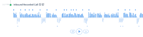 Inbound recorded calls