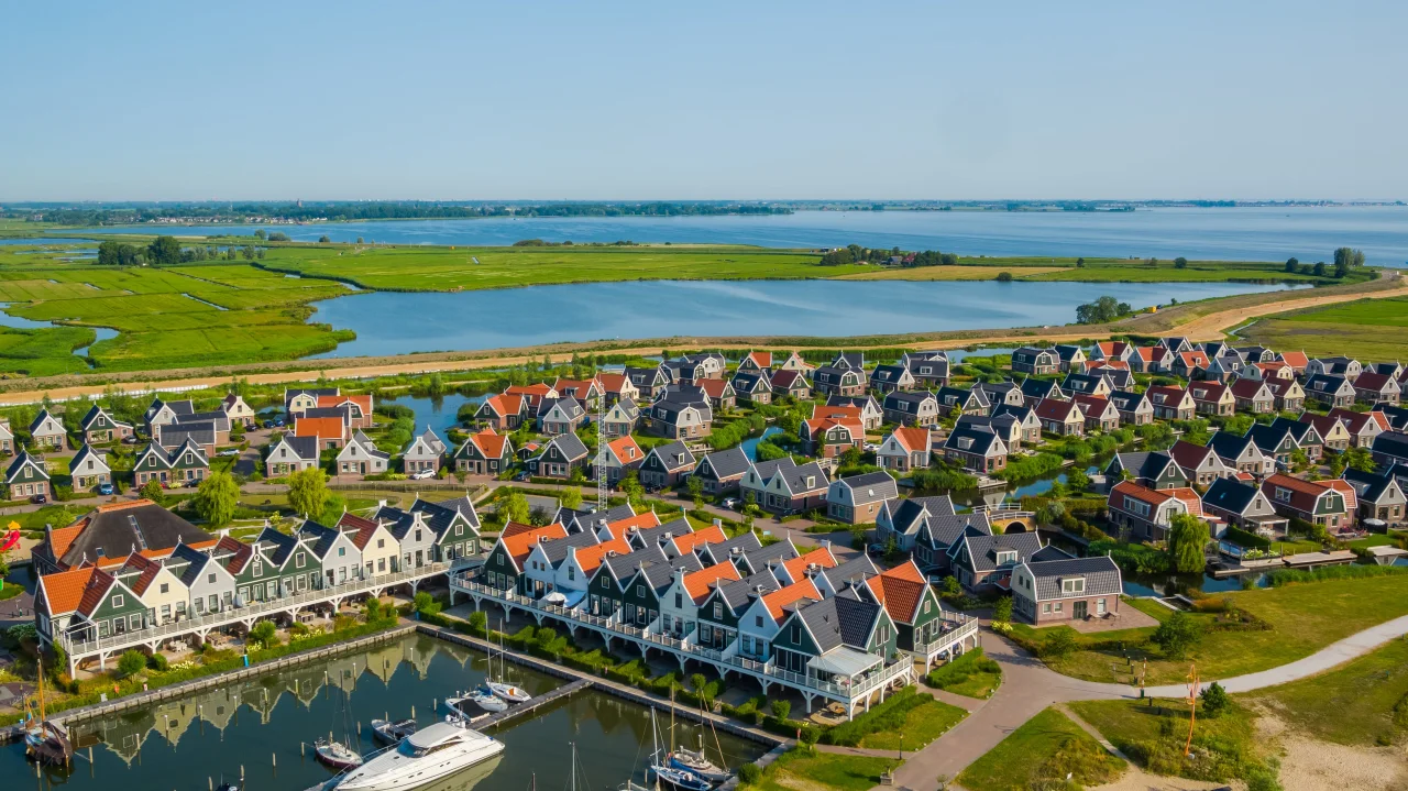 EuroParcs Poort van Amsterdam - drone image