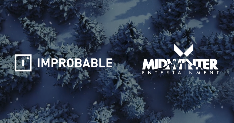 Improbable | Midwinter Entertainment, snowy tree background