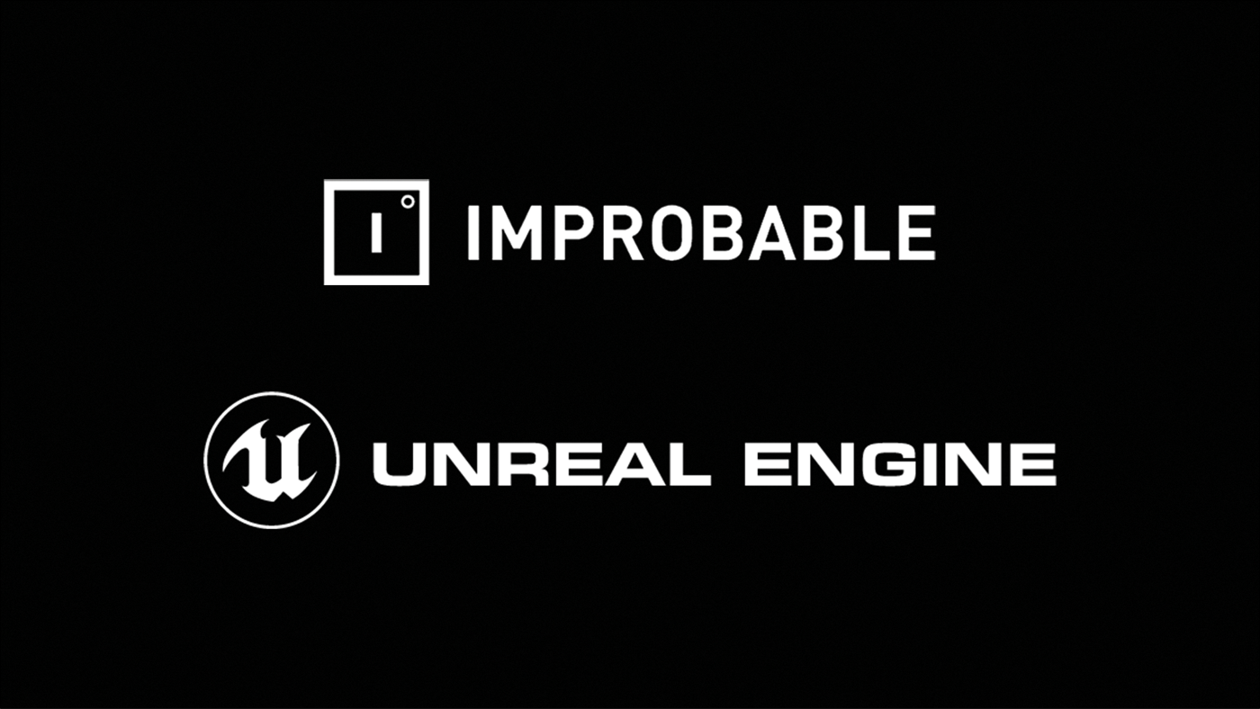 Improbable Unreal Engine logos