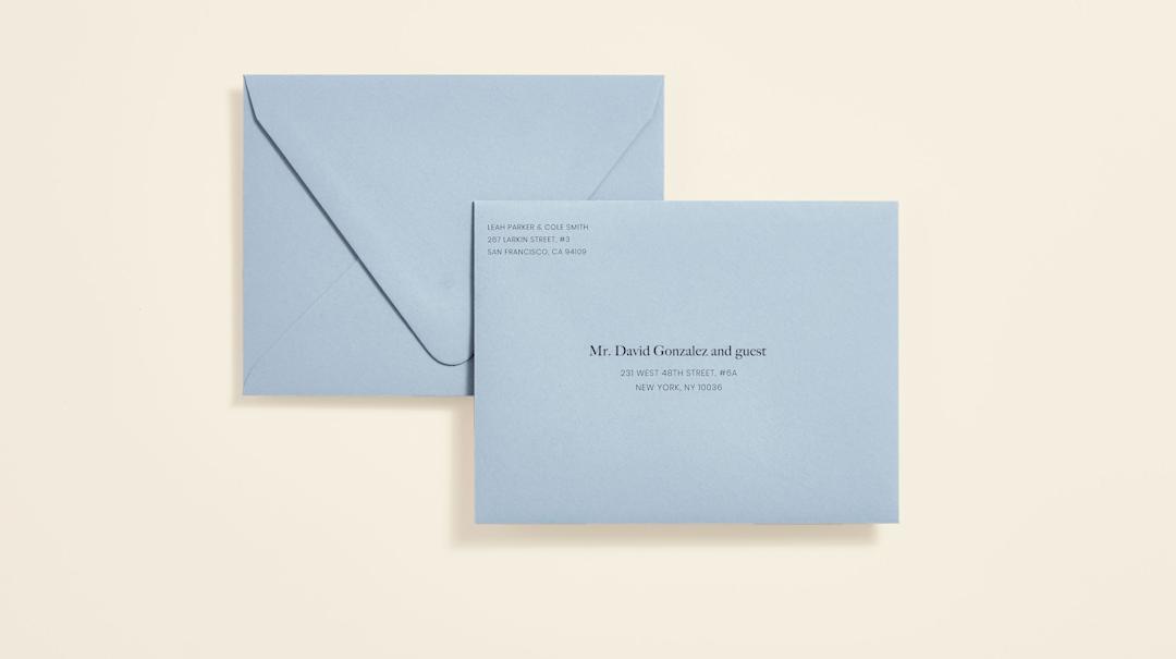 Wedding Invitations No Inner Envelope Etiquette How To: Assemble