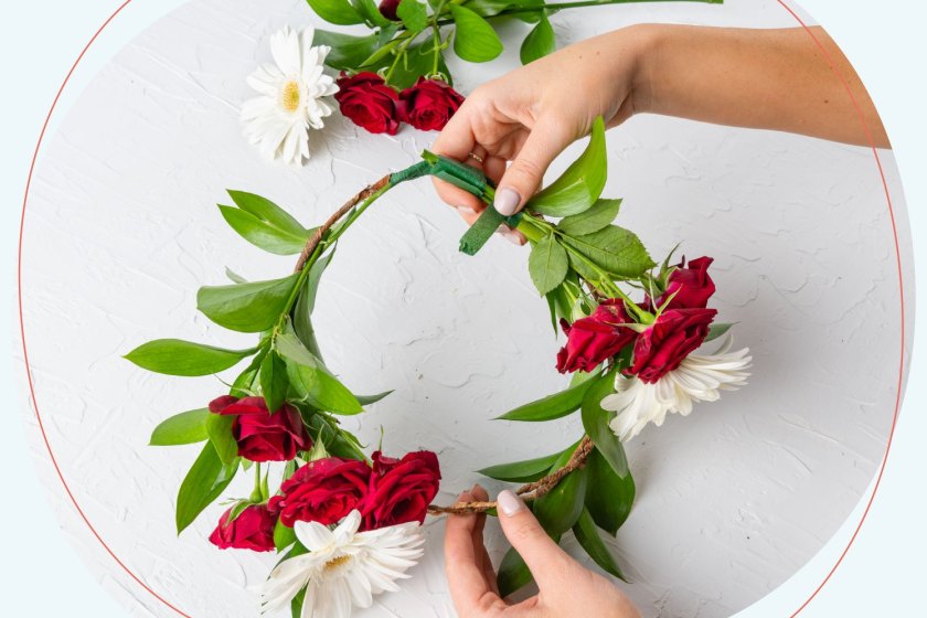 How to Make A Flower Crown - Our Best Bites