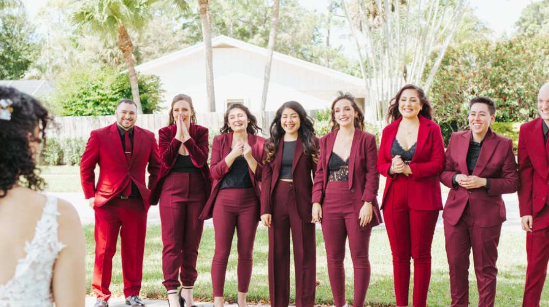 Bridesmaid trouser outfits hotsell