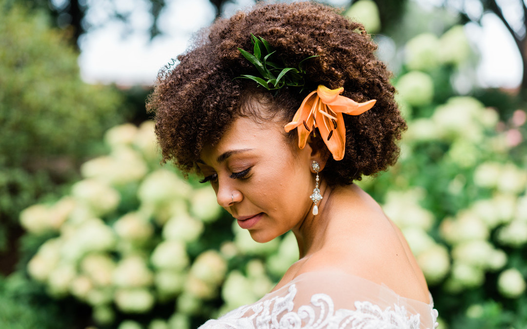 How To Wear Your Natural Hair For Your Wedding Zola Expert