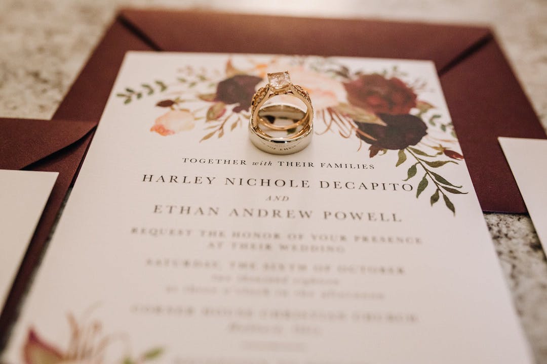 rustic wedding invitations