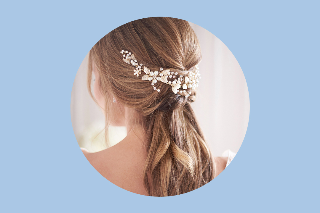 Half Up Wedding Hairstyles Ideas and Tips - Zola Expert Wedding Advice
