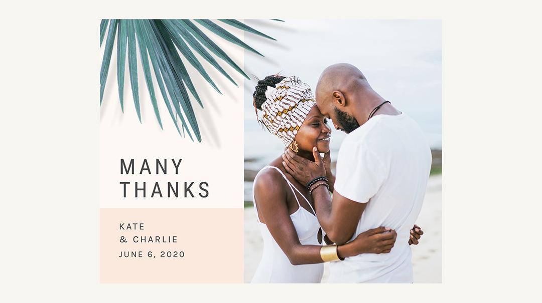 How To Word Wedding Thank You Cards Zola Expert Wedding Advice How To Word Wedding Thank You Cards Zola Expert Wedding Advice