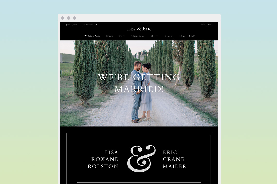 Hero WeddingWebsiteExamplesandInspiration