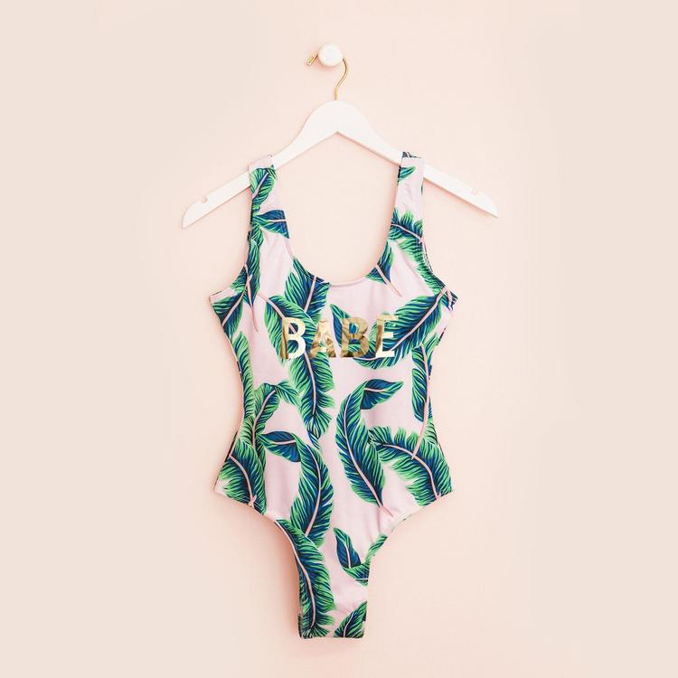 Tropical Palm Swimsuit