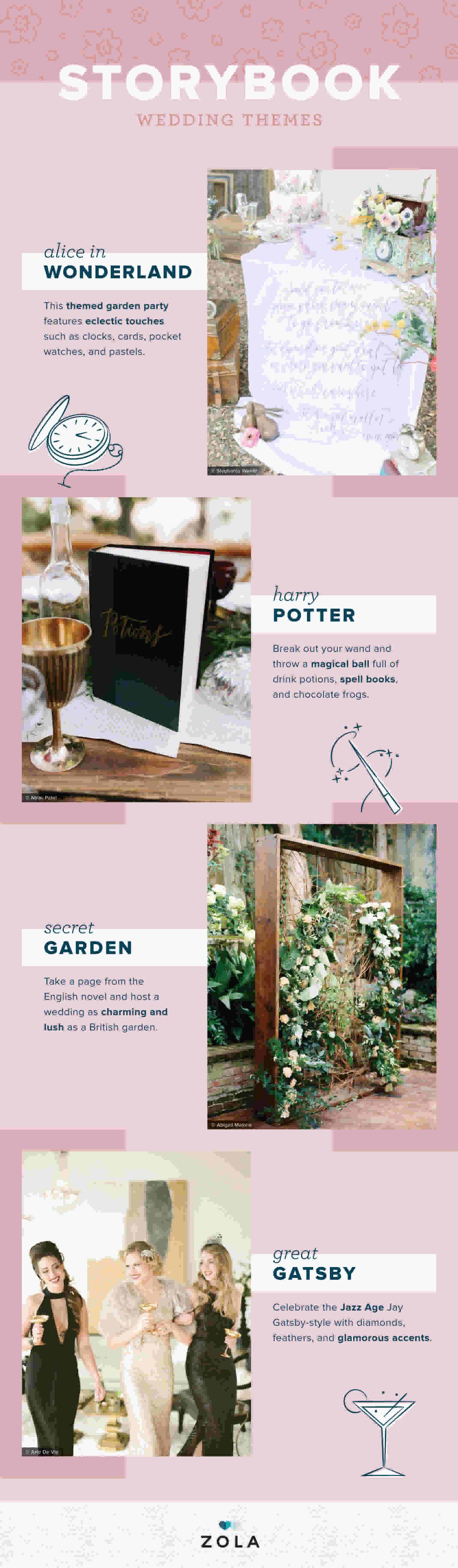 70 Wedding Themes To Inspire Every Type Of Couple Zola Expert