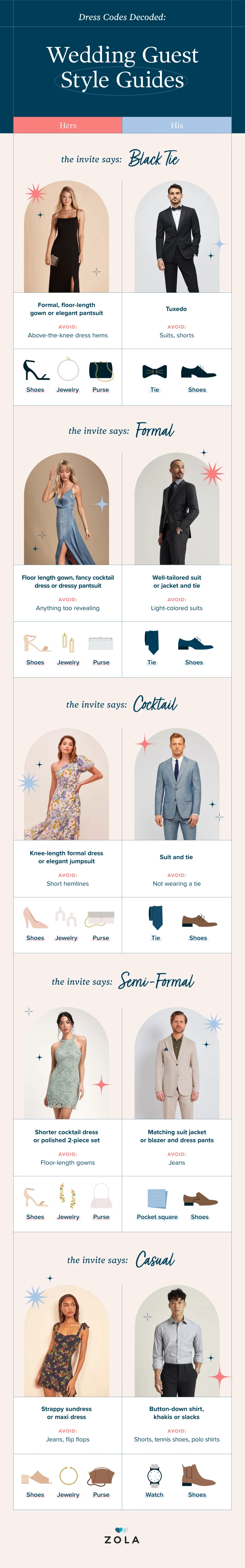 Casual Wedding Attire Guide - Zola Expert Wedding Advice