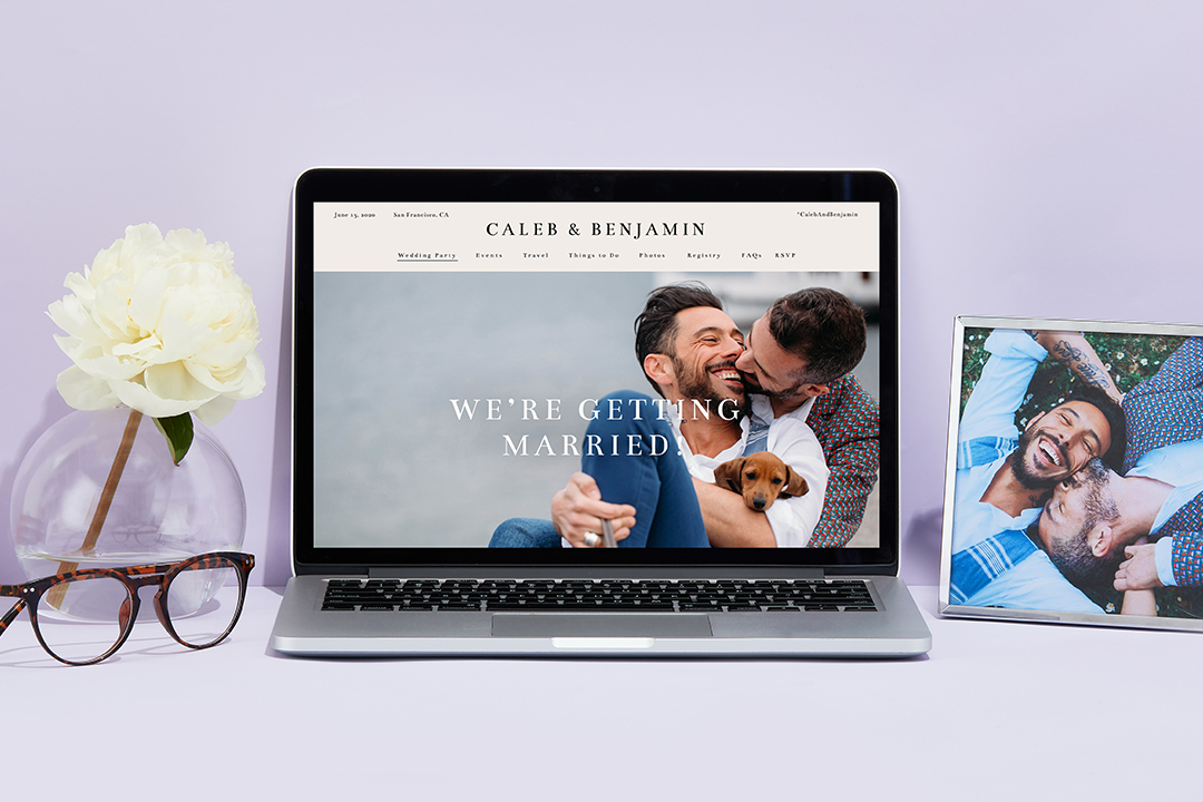 How to Start Your Website Without a Wedding Date