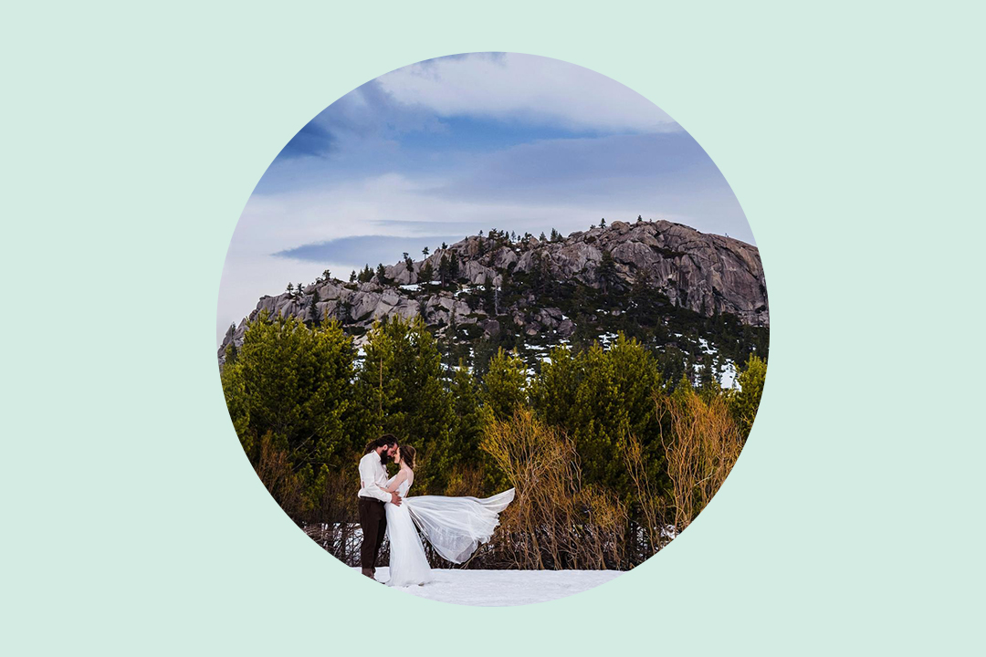 One Couple's Beautiful Winter Wedding in Santa Barbara, California