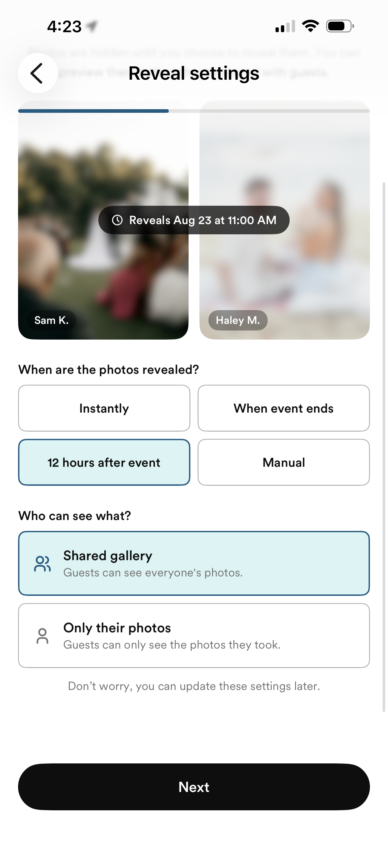 guest settings