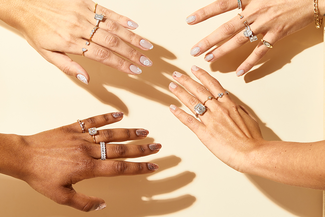 Best engagement ring for small, dainty hands