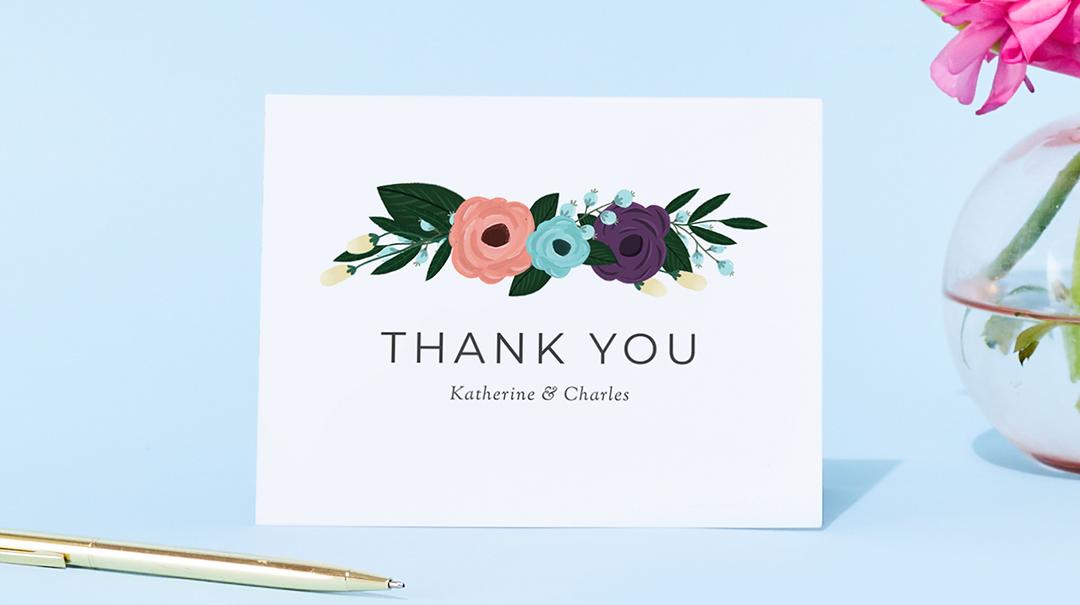 Bridal Shower Thank You Card Etiquette Zola Expert Wedding Advice
