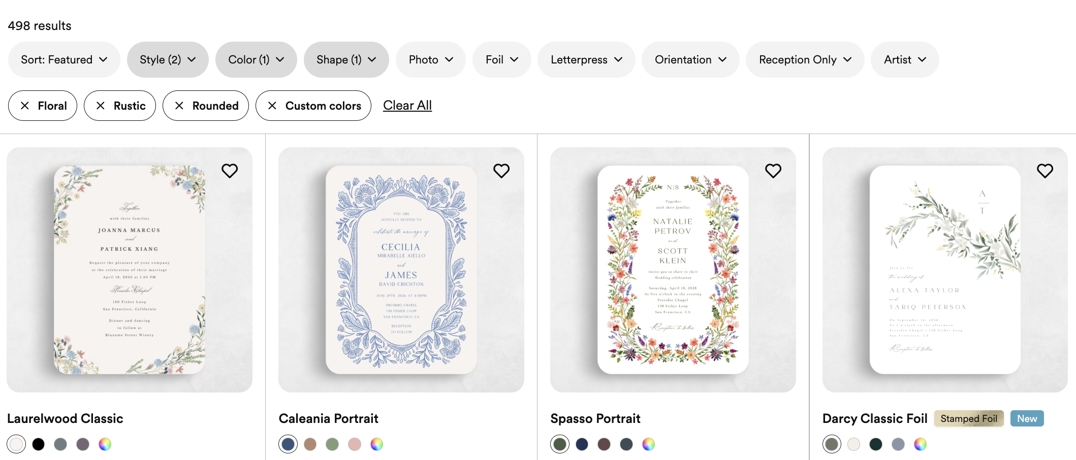 Zola Wedding Invitation Themes Styles Customize