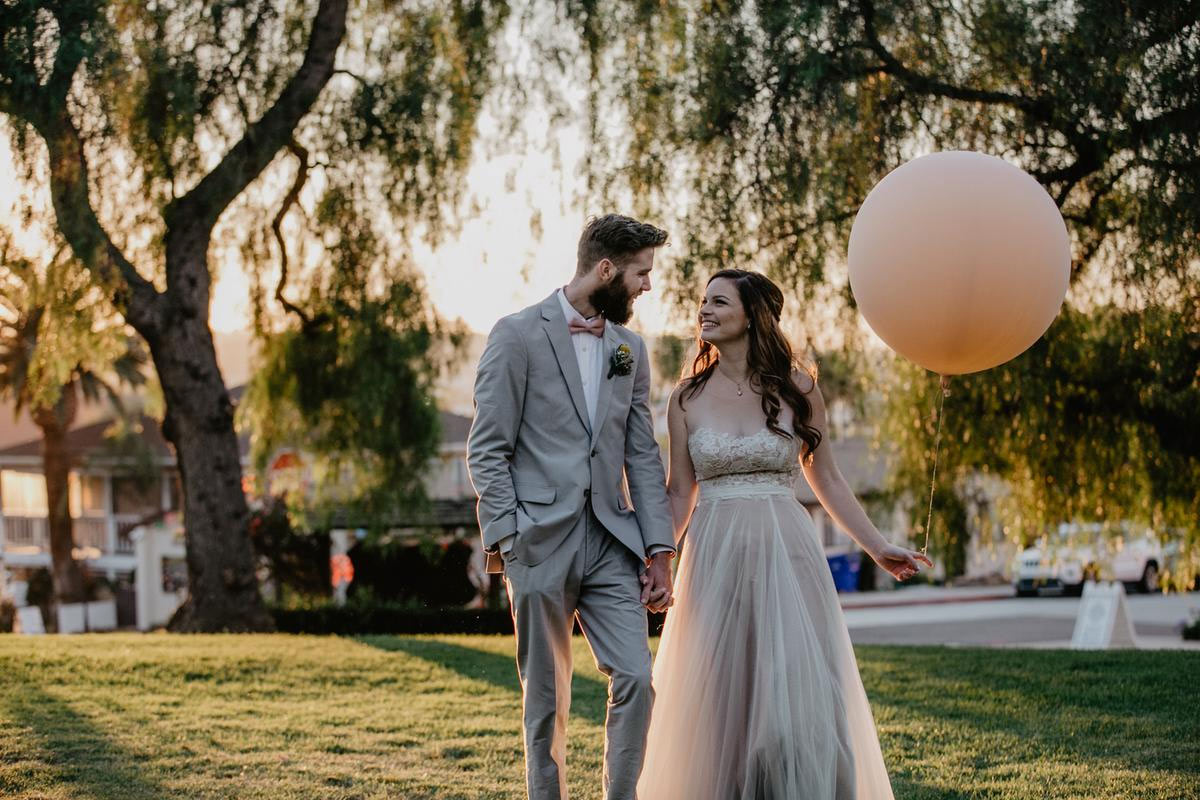 bride-and-groom-walking