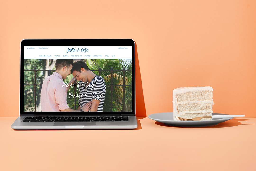 Your Wedding Website Is the Ultimate Stress-Saver
