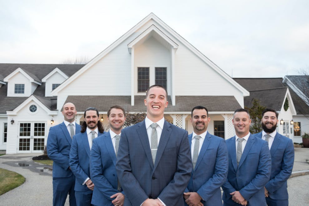 groomsmen at a wedding