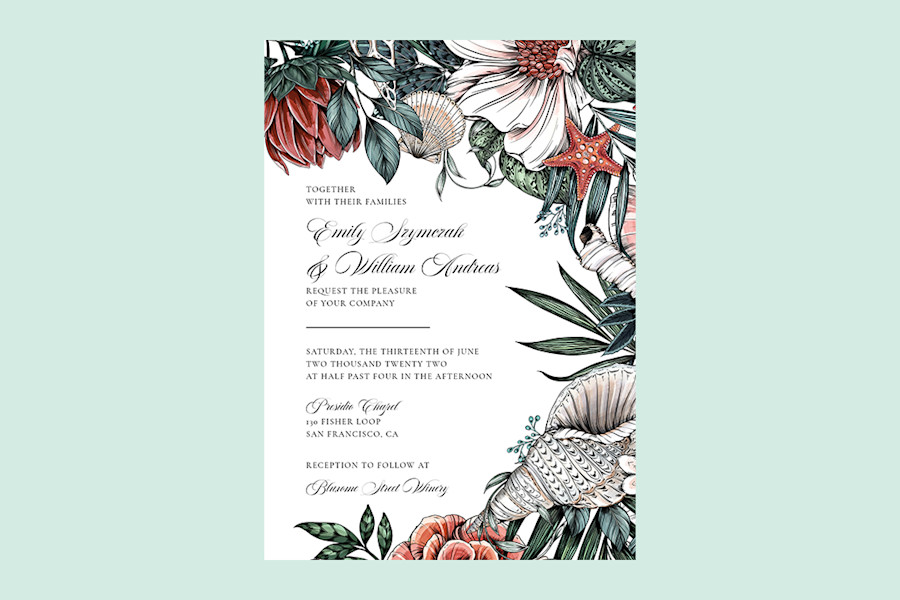 Wedding Invitations Zola Expert Wedding Advice