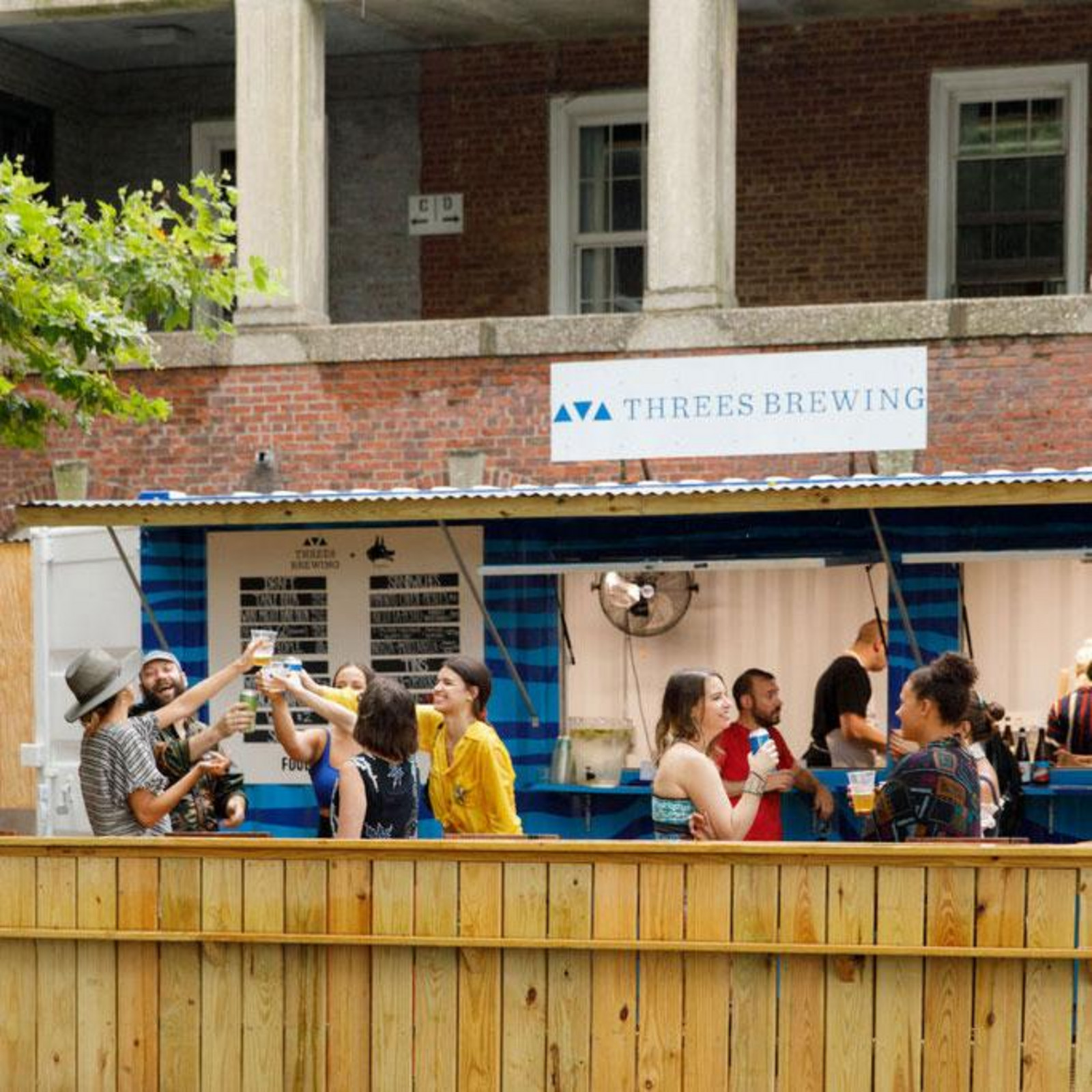 Wedding Venue | NYC | Threes Brewing Governors Island