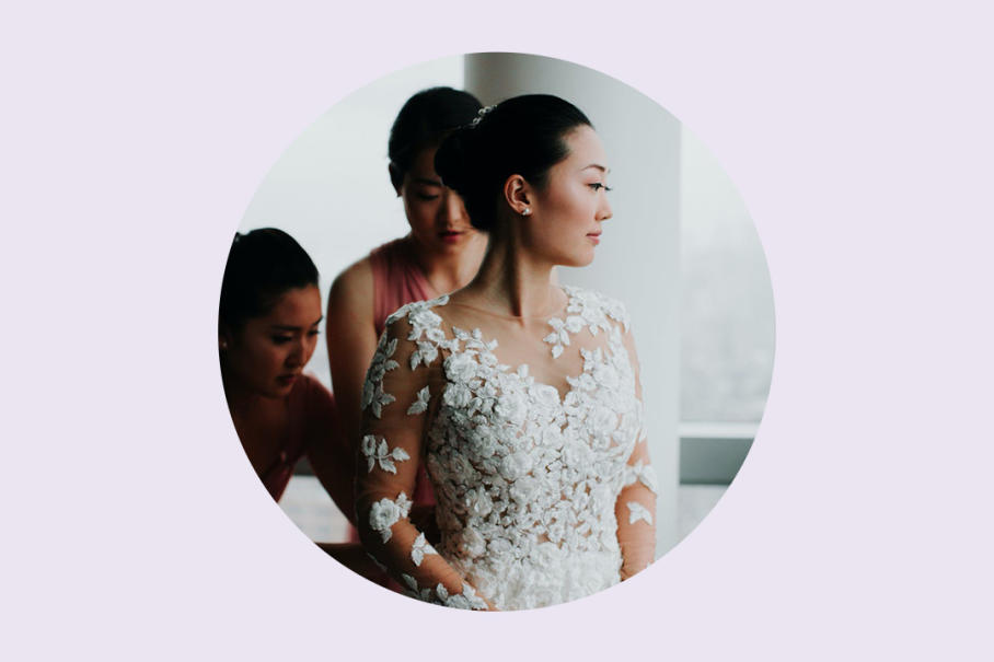 Wedding dress alterations ” Finding Seamstress”