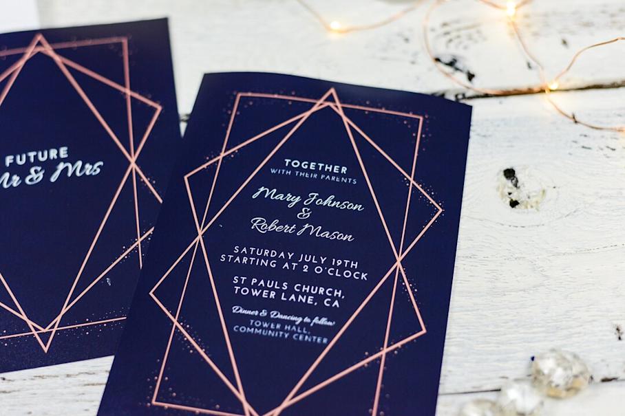 Wedding Invitation Paper Options Zola Expert Wedding Advice