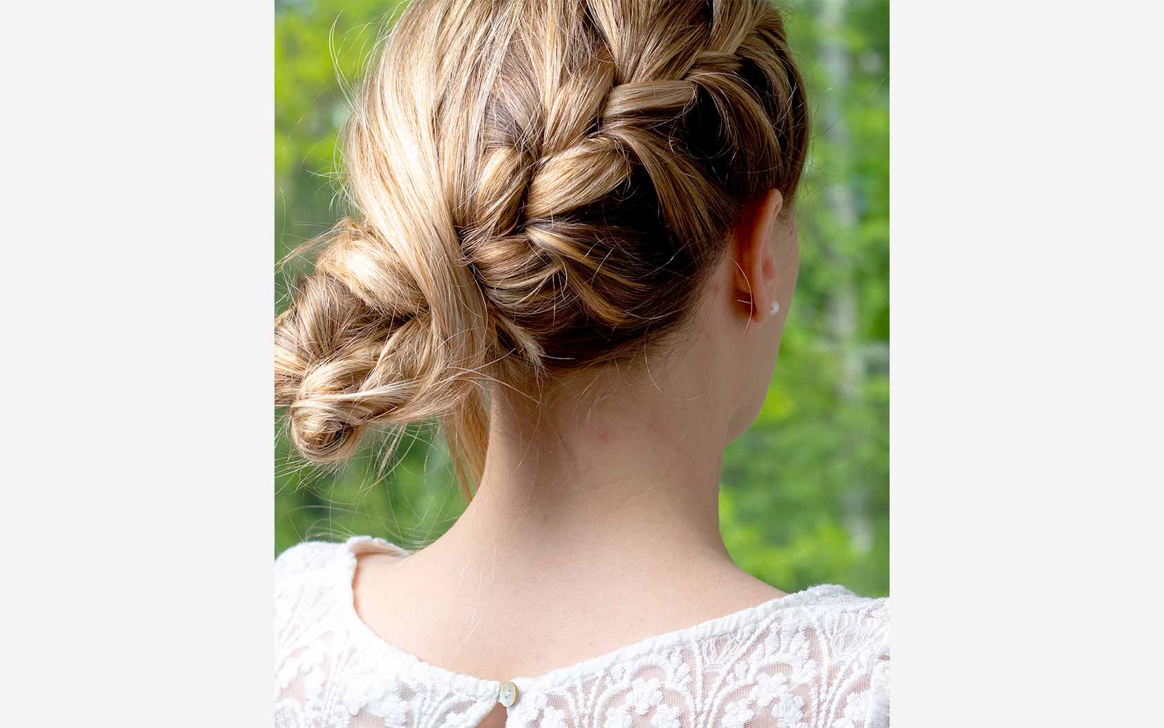 side-bun-updo