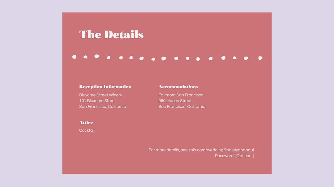Wedding Enclosure Card Wording Zola Expert Wedding Advice wedding-enclosure-card-wording-zola-expert-wedding-advice