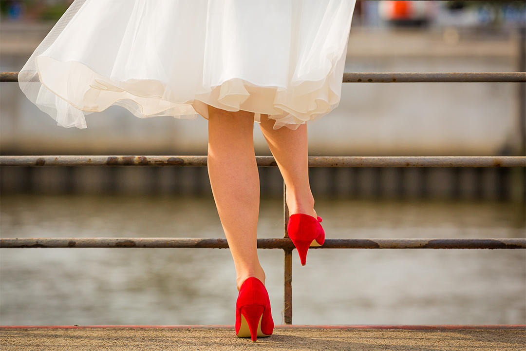 How to Make Heels More Comfortable Before the Wedding