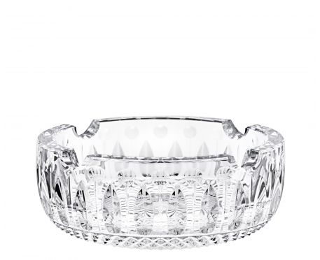 【美品】高級ヴィンテージ灰皿/SAINT LOUIS サンルイクリスタル灰皿　赤 美品】高級ヴィンテージ灰皿/SAINT LOUIS サンルイクリスタル灰皿 赤