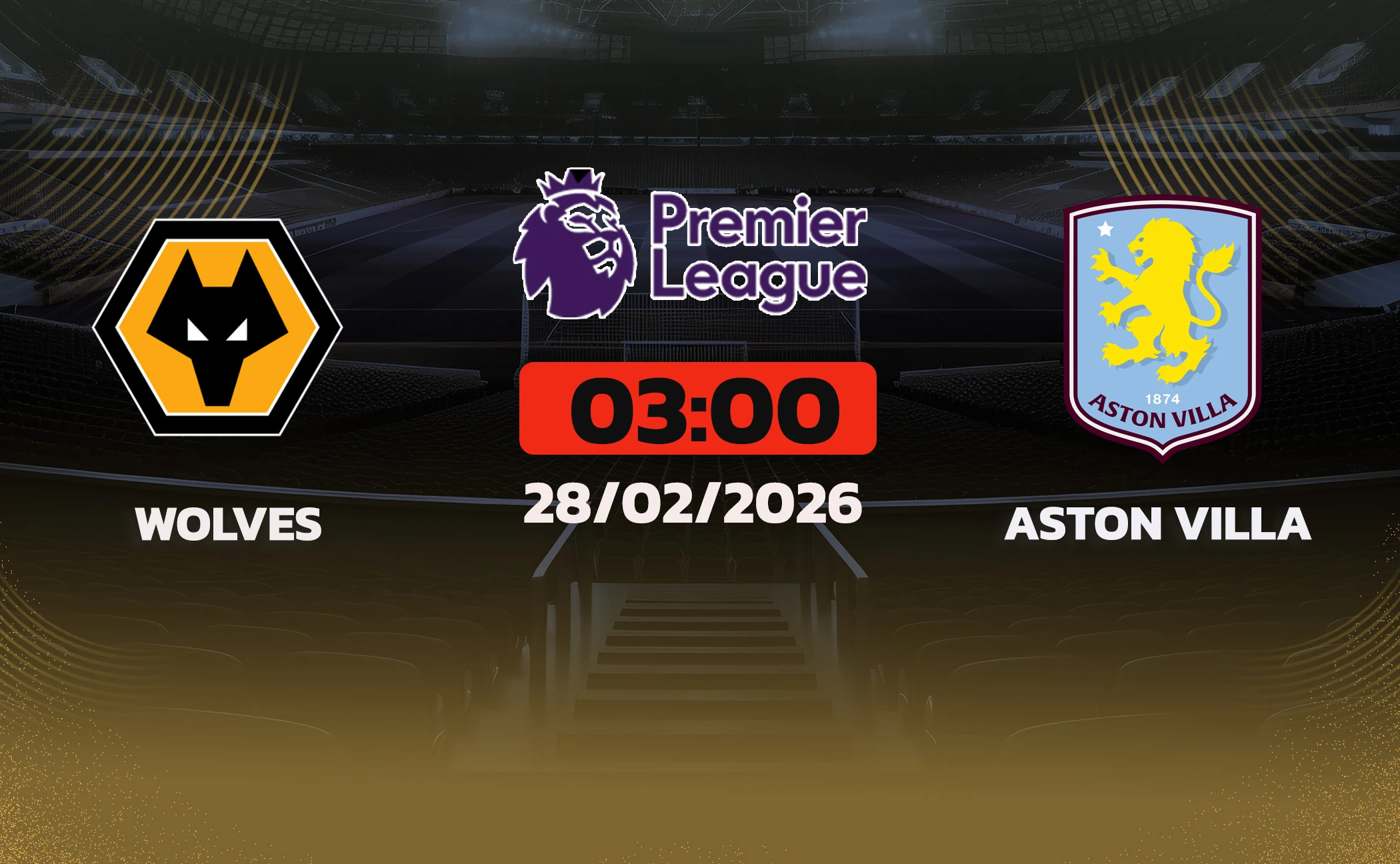 Soi kèo Wolves vs Aston Villa, 03h00 ngày 28/2: Điểm tựa sân nhà đối đầu bản lĩnh sân khách