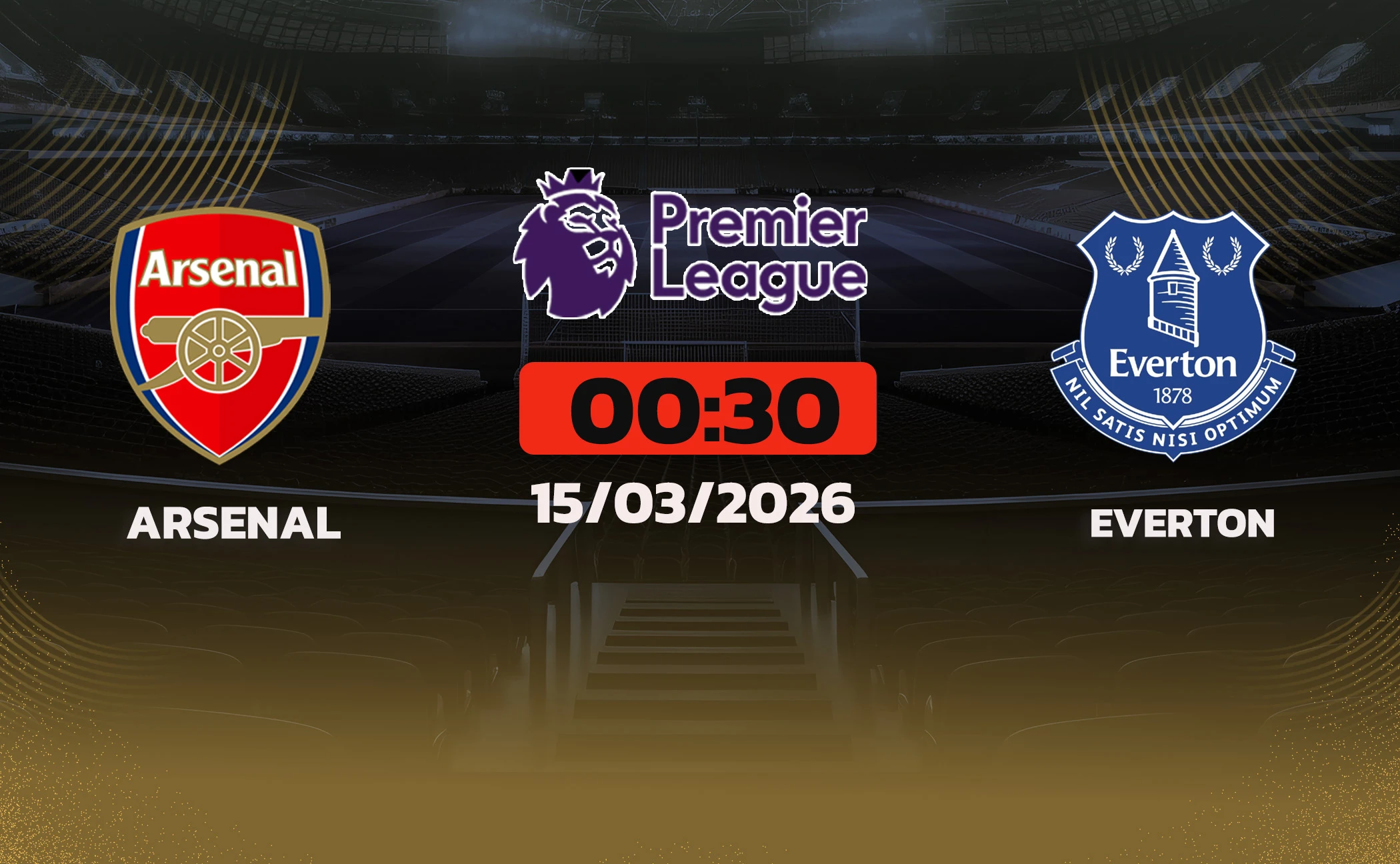 Soi kèo Arsenal vs Everton, 00h30 ngày 15/3: Pháo thủ quyết tâm bứt phá