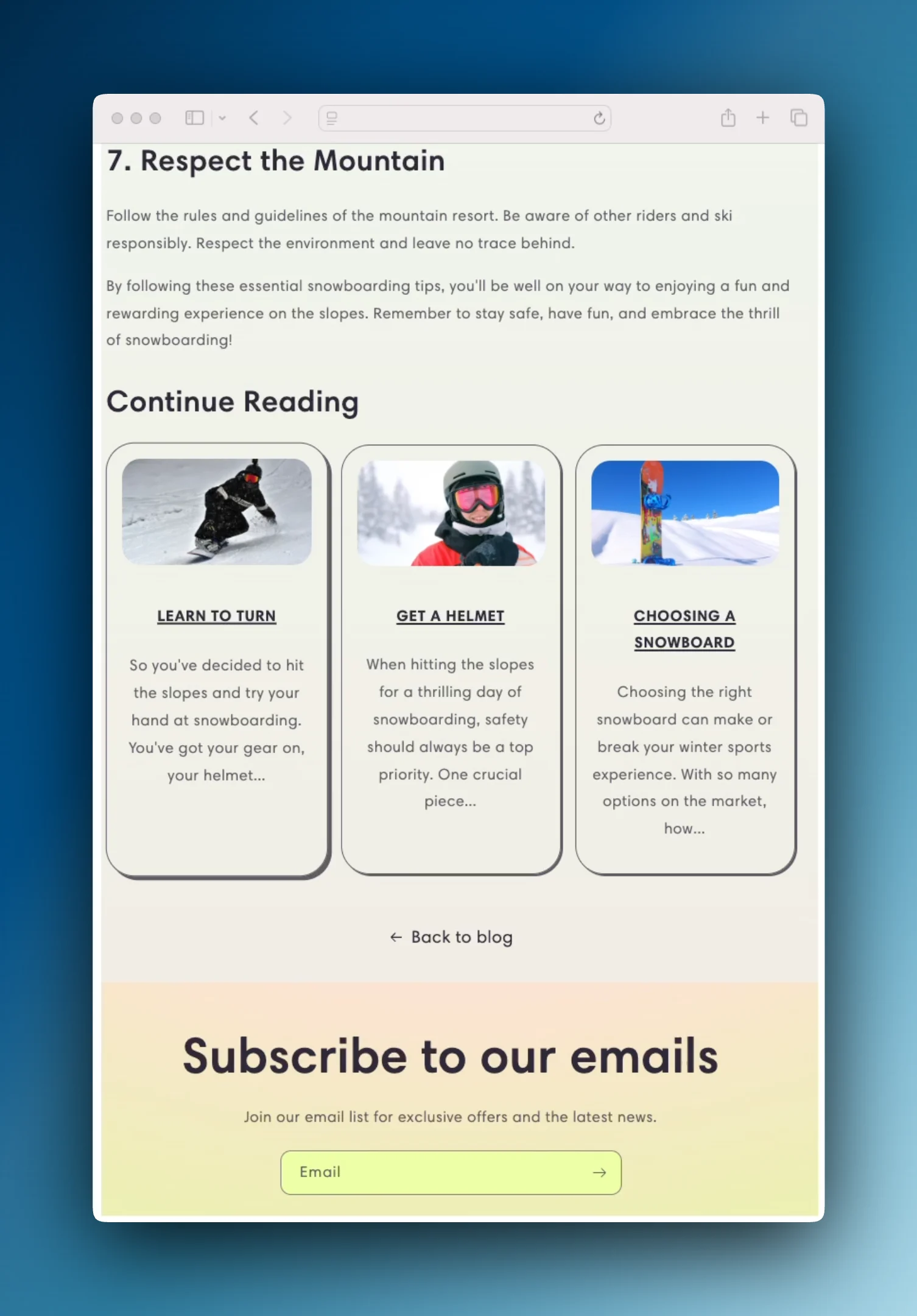 Blog Links With Image