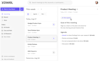 A screenshot of the Vowel meeting agenda feature