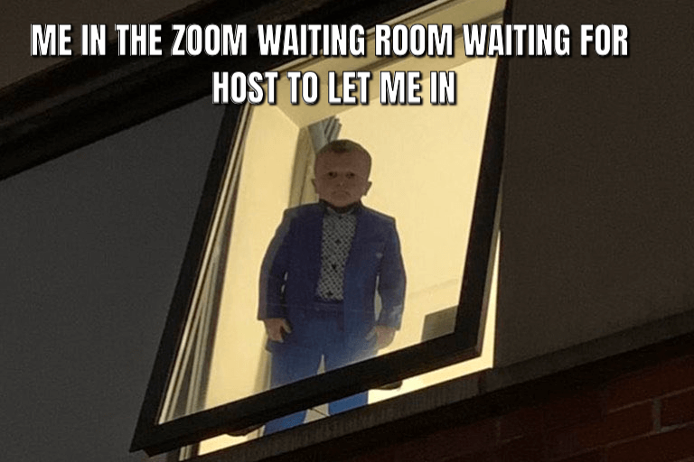 business meeting meme window