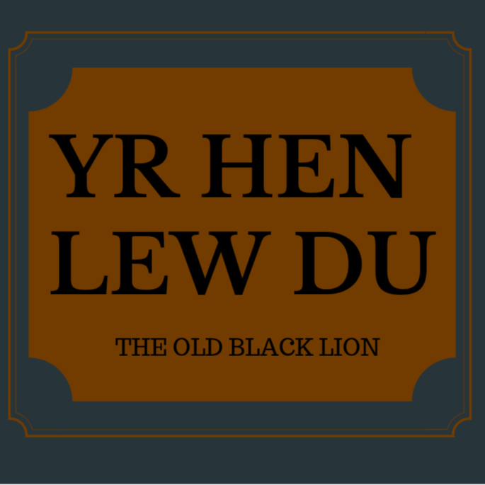 logo of Yr Hen Lew Du / The Old Black Lion